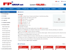 Tablet Screenshot of fp-group.net