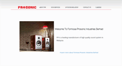 Desktop Screenshot of fp-group.com
